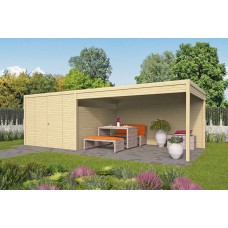 Blokhut Valentino 400+298x300 cm Blokhut Valentino 400+298x300 cm